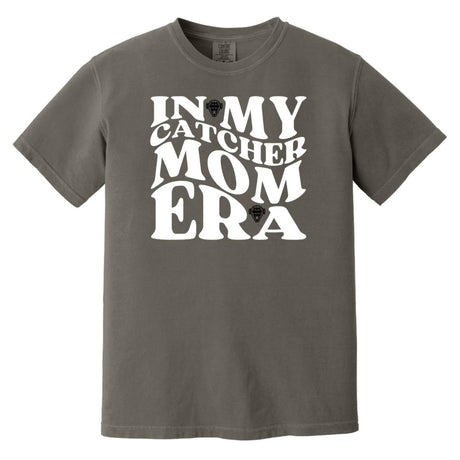 In My Catcher Mom Era Heavyweight T-Shirt - Pepper