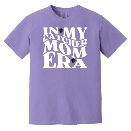 In My Catcher Mom Era Heavyweight T-Shirt - Purple