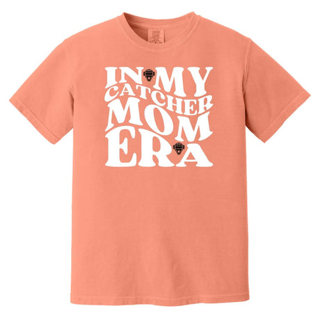 In My Catcher Mom Era Heavyweight T-Shirt - Terracotta