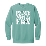 In My Catcher Mom Era Unisex Crewneck Sweatshirt - Seafoam