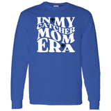 In My Catcher Mom Era Unisex Long Sleeve T-Shirt - Blue