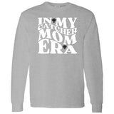 In My Catcher Mom Era Unisex Long Sleeve T-Shirt - Sport Grey