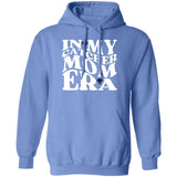 In My Catcher Mom Era Unisex Pullover Hoodie - Carolina Blue