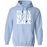 In My Catcher Mom Era Unisex Pullover Hoodie - Light Blue