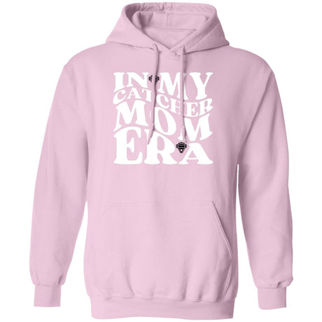 In My Catcher Mom Era Unisex Pullover Hoodie - Light Pink