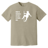 Mind Ya Business Unisex Heavyweight T-Shirt - Sand