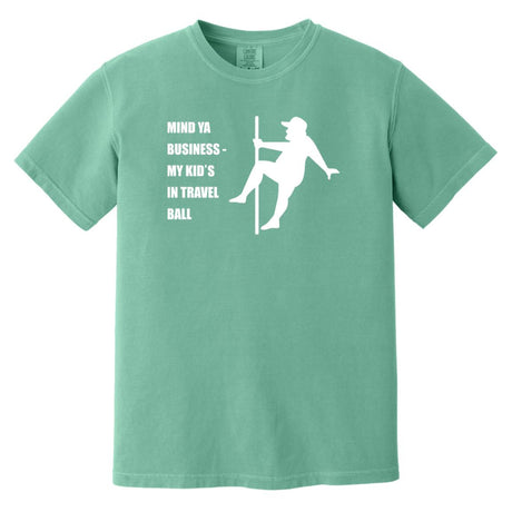 Mind Ya Business Unisex Heavyweight T-Shirt - Seafoam