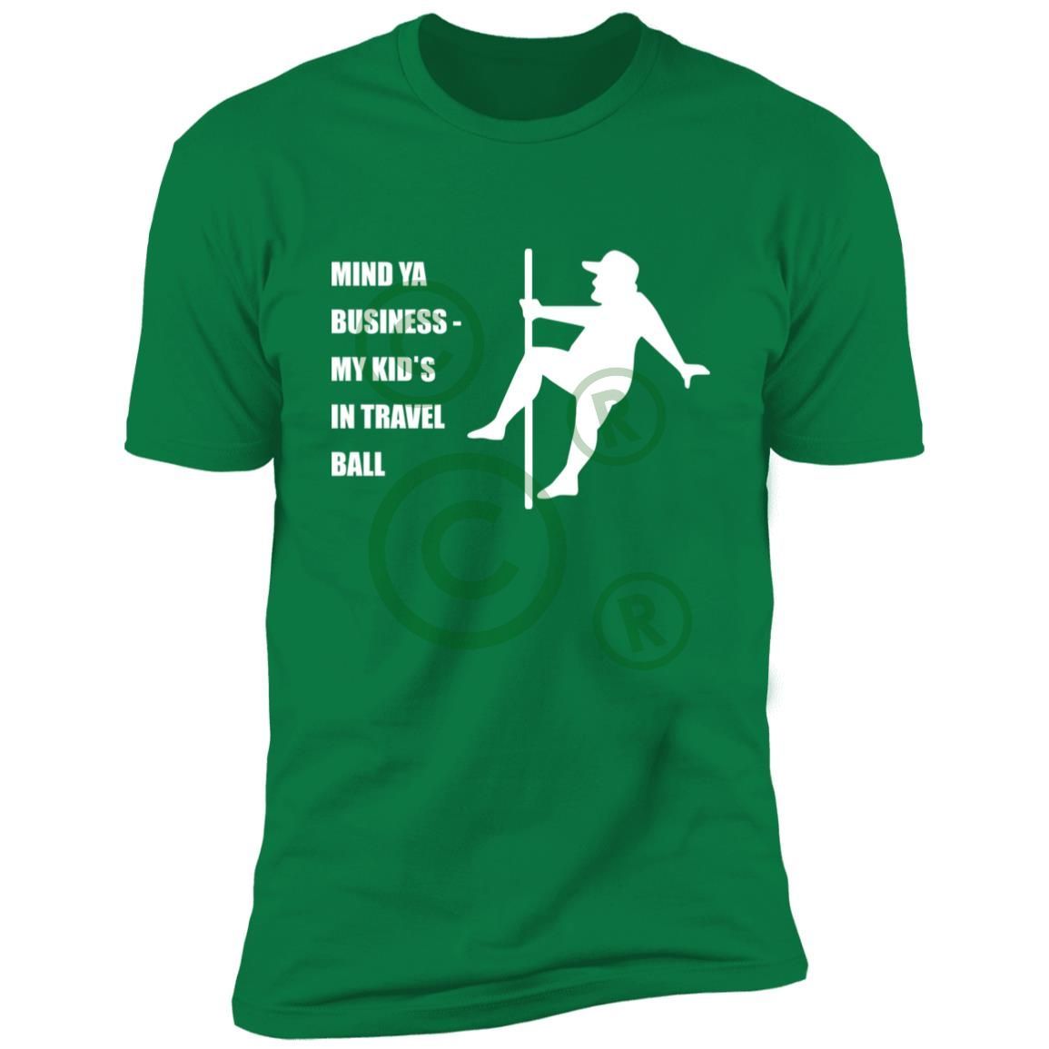 Mind Ya Business Short Sleeve Tee - Green