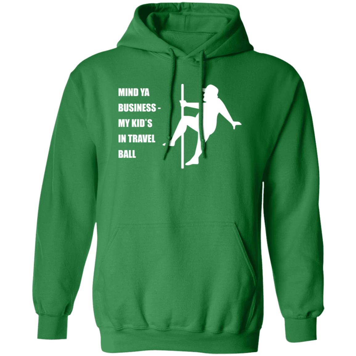 Mind Ya Business Unisex Pullover Hoodie - Green