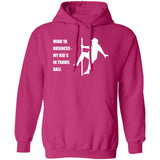 Mind Ya Business Unisex Pullover Hoodie - Heliconia