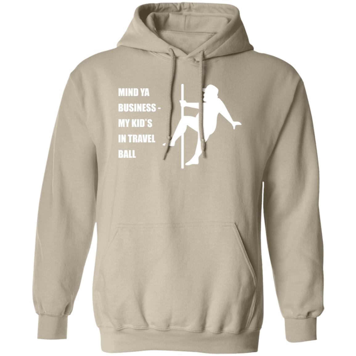 Mind Ya Business Unisex Pullover Hoodie - Sand