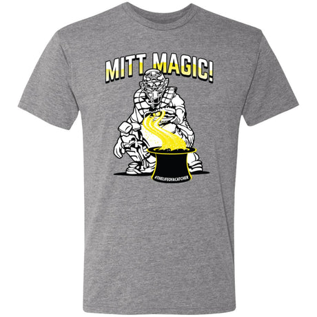 Mitt Magic Men's Triblend T-Shirt - Heather
