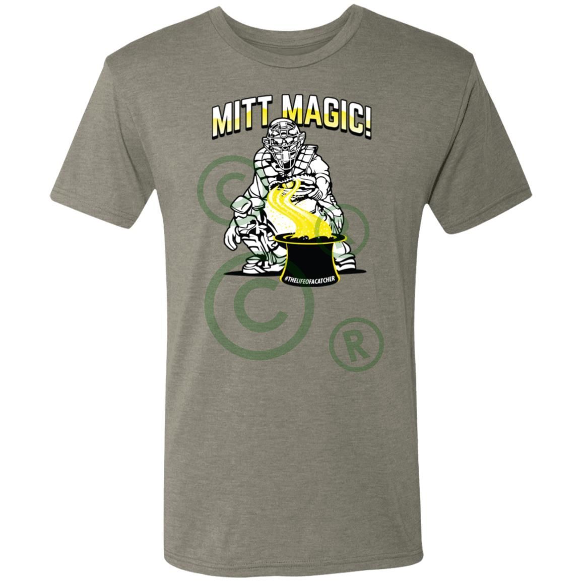 Mitt Magic Men's Triblend T-Shirt - Venetian Grey