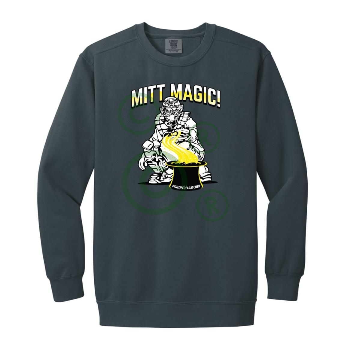 Mitt Magic Unisex Crewneck Sweatshirt - Denim