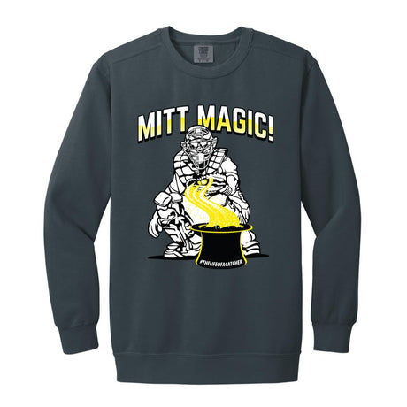 Mitt Magic Unisex Crewneck Sweatshirt - Denim