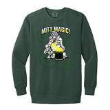 Mitt Magic Unisex Crewneck Sweatshirt - Green