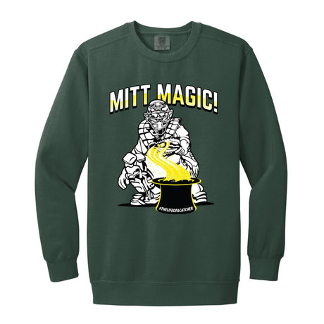 Mitt Magic Unisex Crewneck Sweatshirt - Spruce
