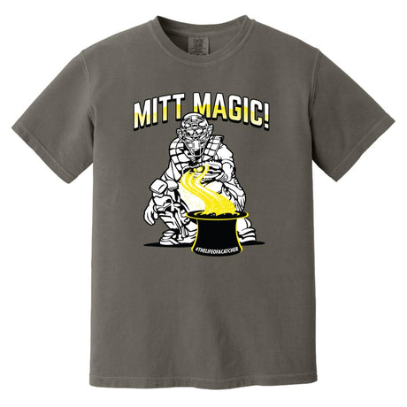 Mitt Magic Unisex Heavyweight T-Shirt - Pepper
