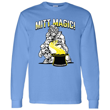 Mitt Magic Unisex Long Sleeve T-Shirt - Carolina Blue