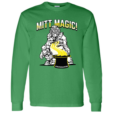 Mitt Magic Unisex Long Sleeve T-Shirt - Green
