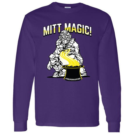 Mitt Magic Unisex Long Sleeve T-Shirt - Purple