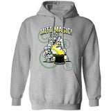 Mitt Magic Unisex Pullover Hoodie - Grey