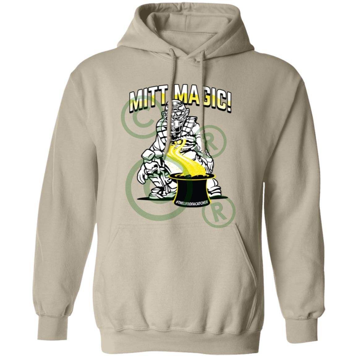 Mitt Magic Unisex Pullover Hoodie - Sand