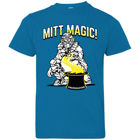 Mitt Magic Youth Jersey T-Shirt - Cobalt