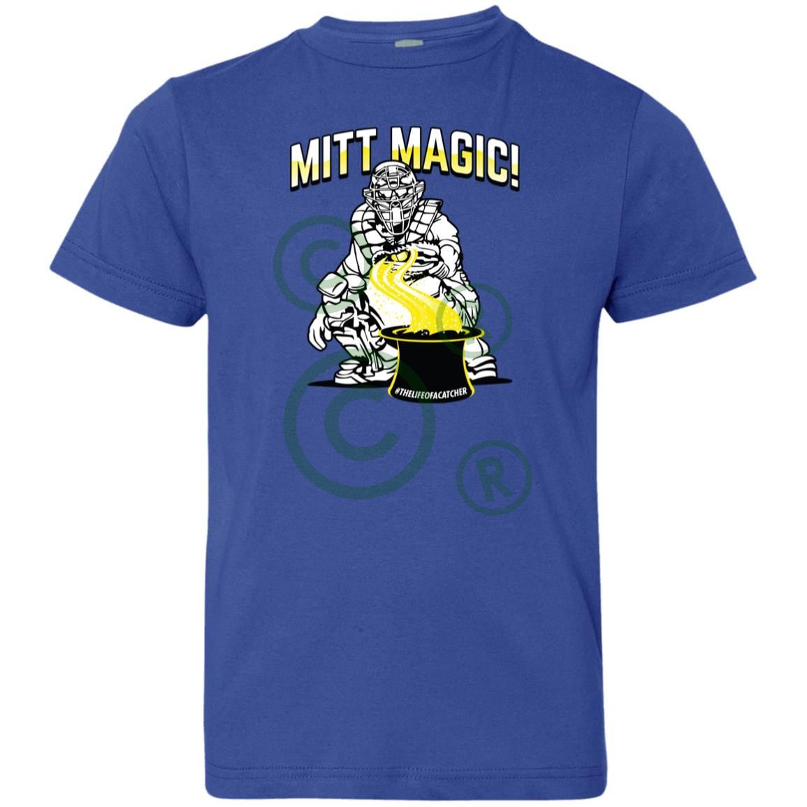 Mitt Magic Youth Jersey T-Shirt -  Royal