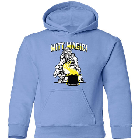 Mitt Magic Youth Pullover Hoodie - Carolina Blue