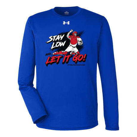 Stay Low & Let It Go Under Armour® Team Tech Long Sleeve T-Shirt - Royal