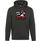 Stay Low & Let It Go Unisex Premium Hoodie - Charcoal Grey