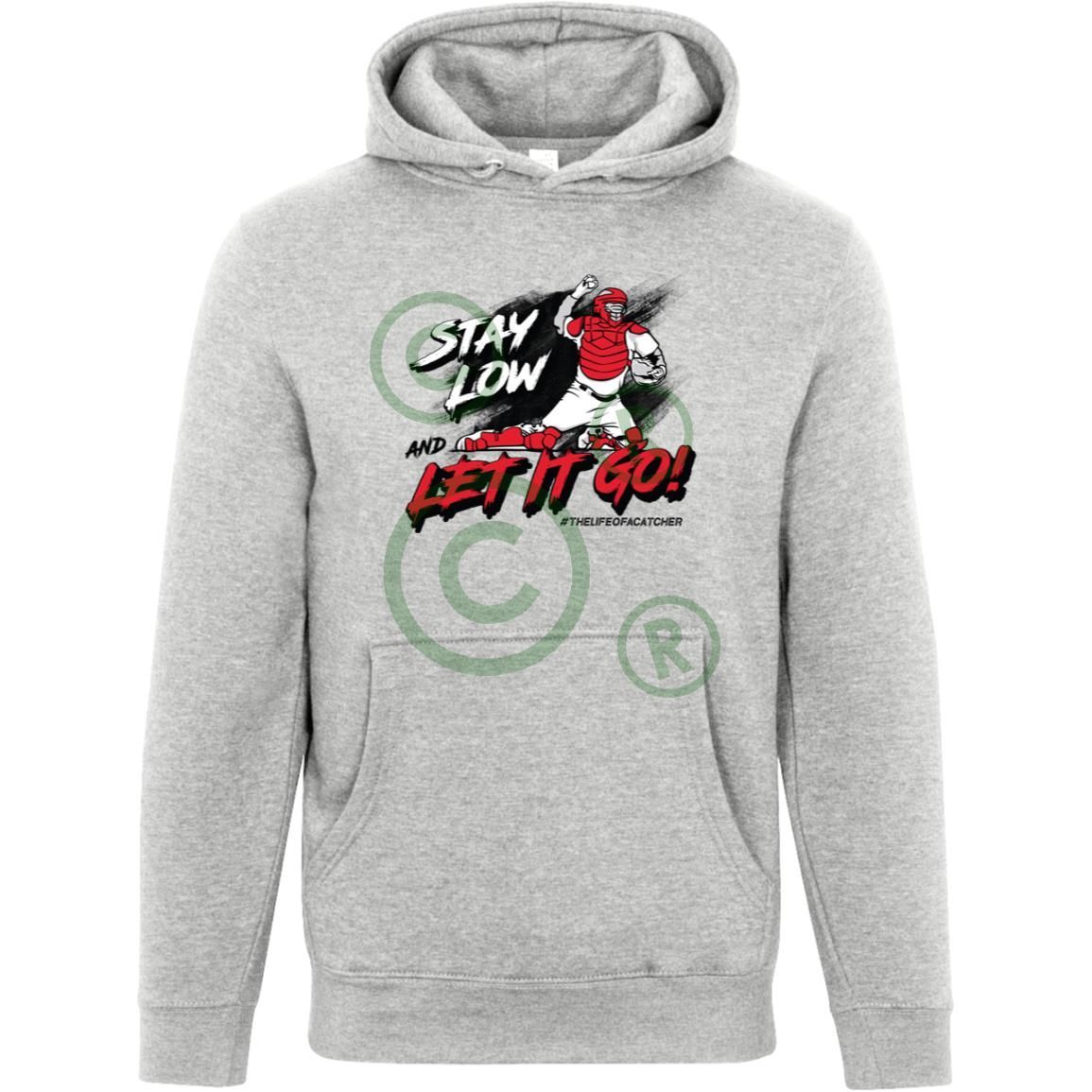 Stay Low & Let It Go Unisex Premium Hoodie - Grey