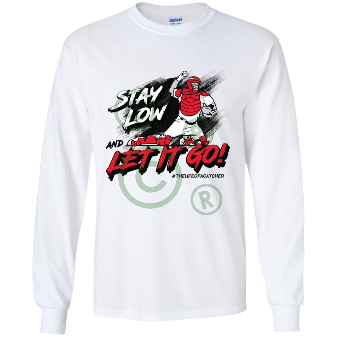 Stay Low & Let It Go Youth Long Sleeve T-Shirt - White