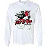 Stay Low & Let It Go Youth Long Sleeve T-Shirt - White