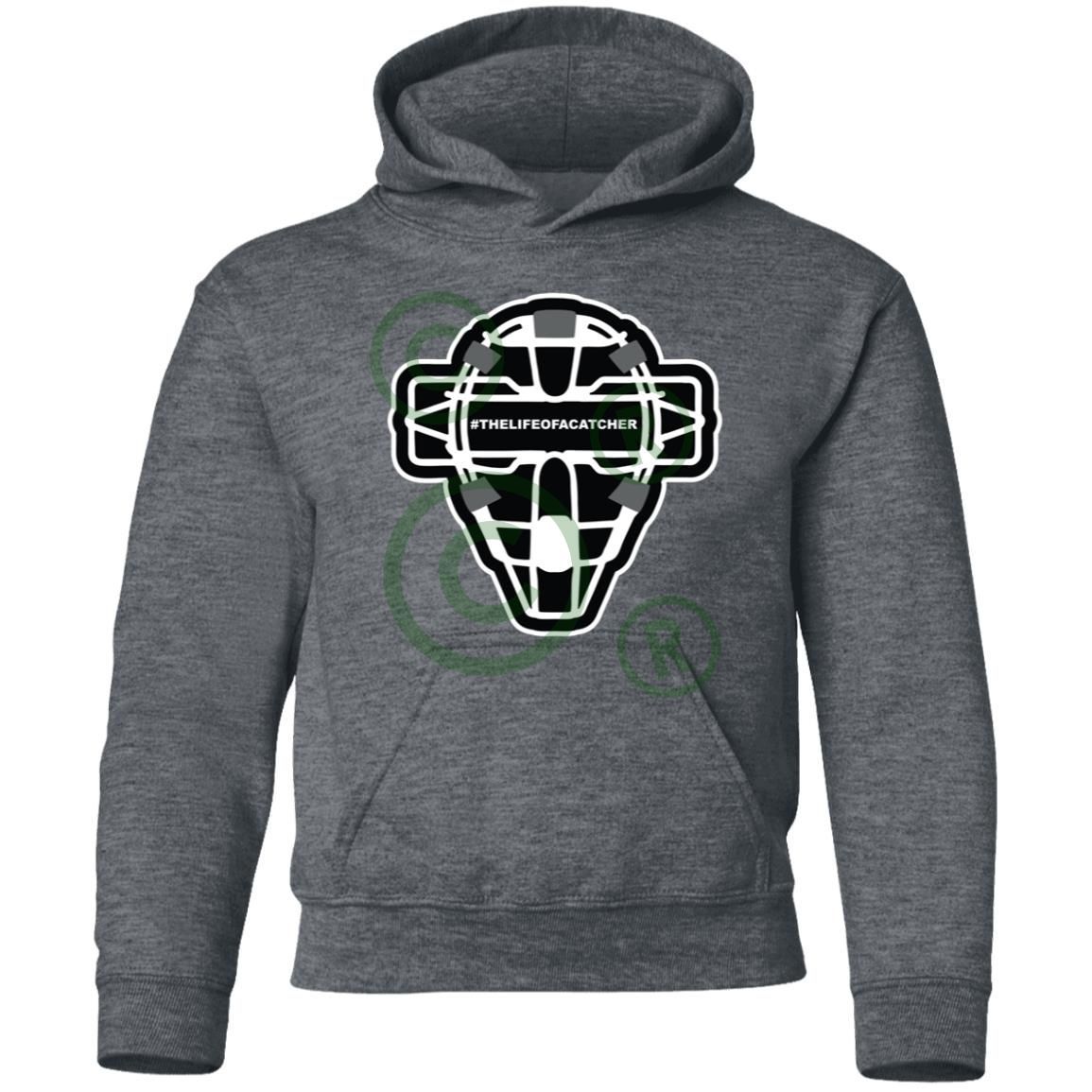 TCG Mask Youth Pullover Hoodie  - Dark Heather