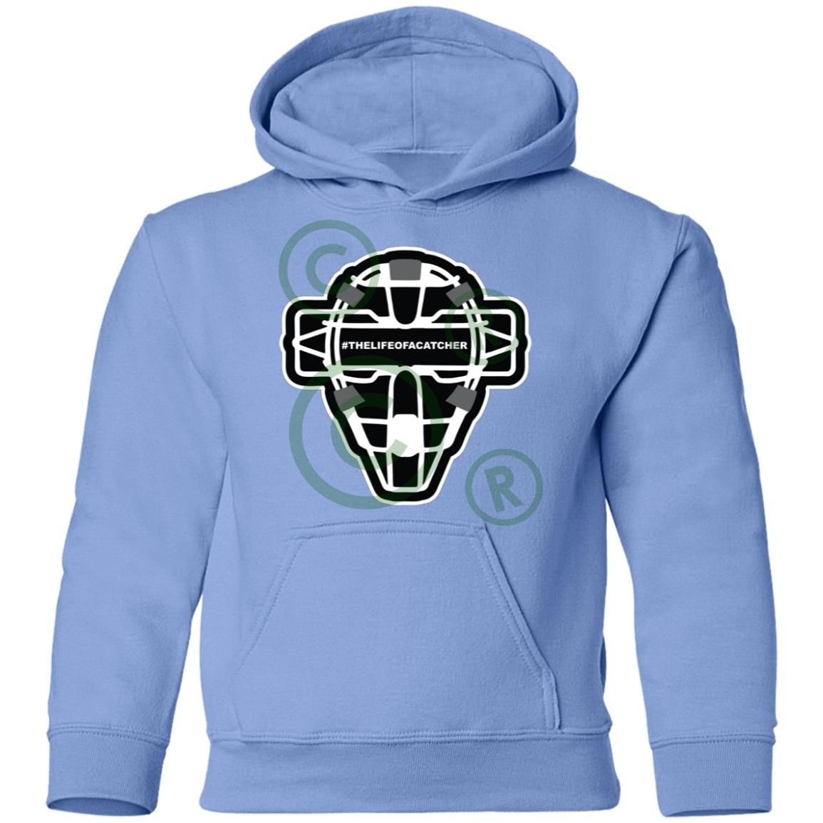 TCG Mask Youth Pullover Hoodie - Light Blue