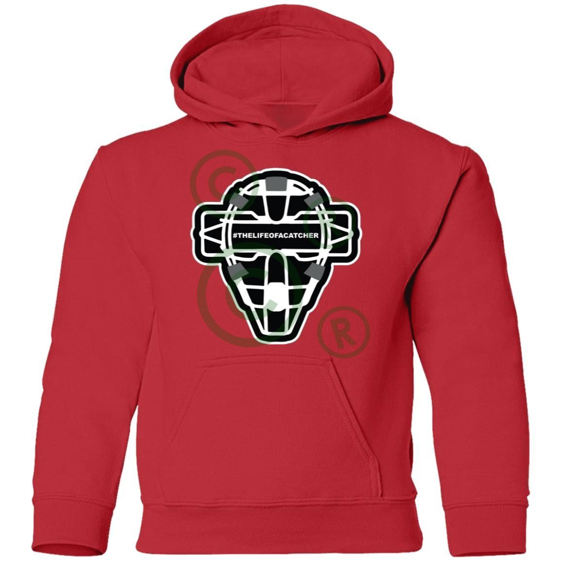 TCG Mask Youth Pullover Hoodie - Red