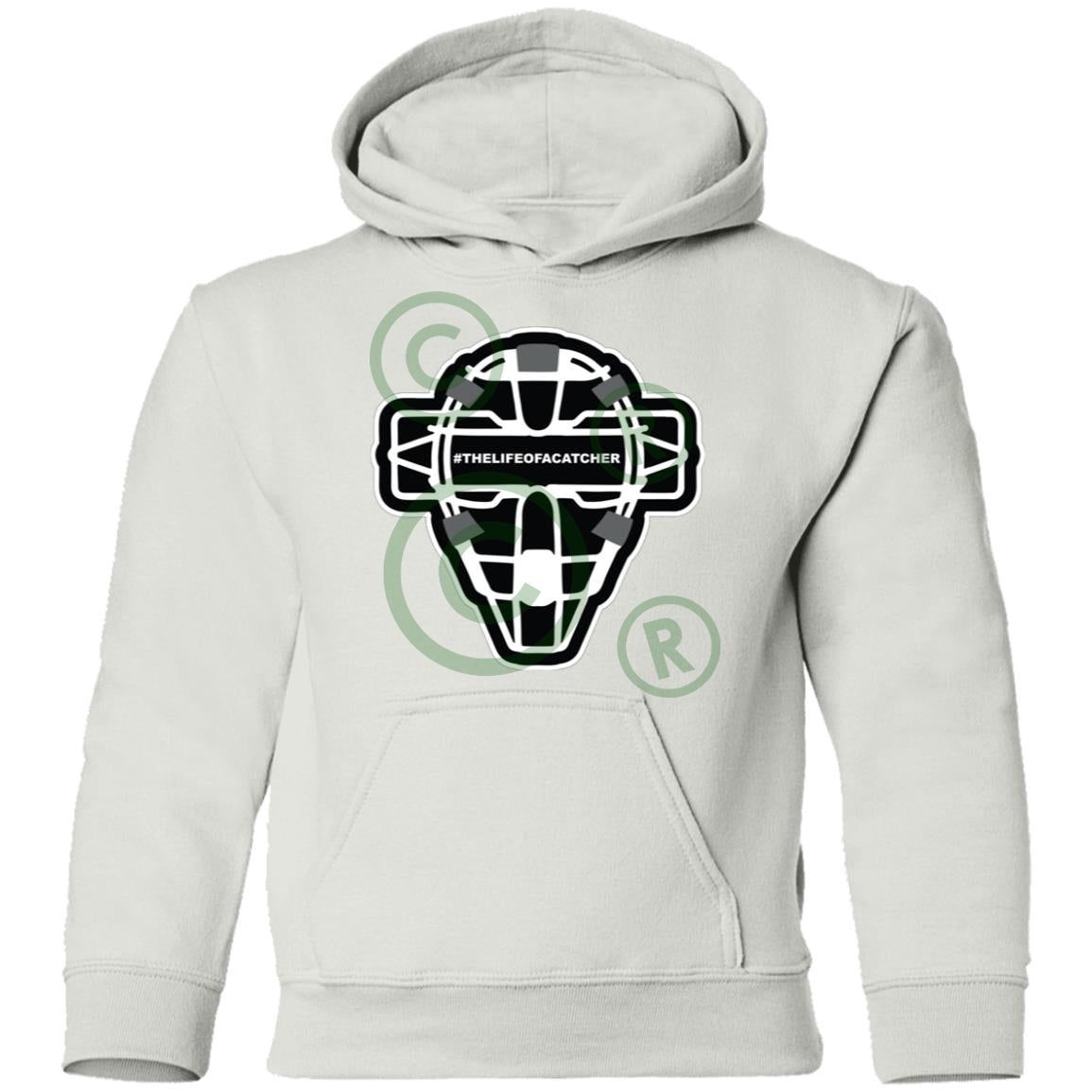 TCG Mask Youth Pullover Hoodie - White