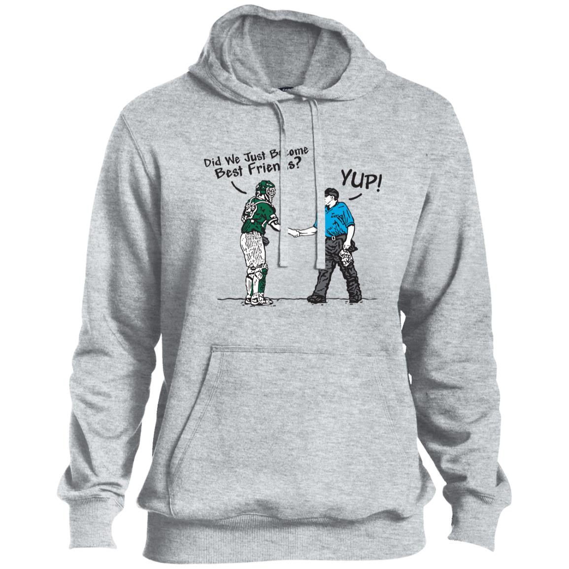 The Catching Guy Best Friends Pullover Hoodie grey
