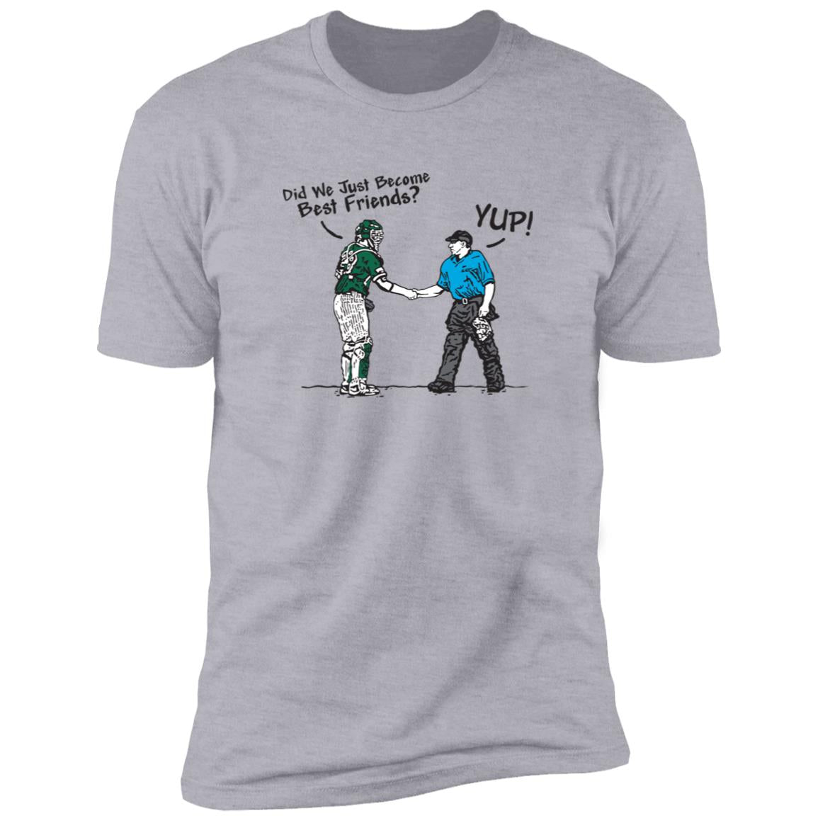 The Catching Guy Best Friends Tee grey