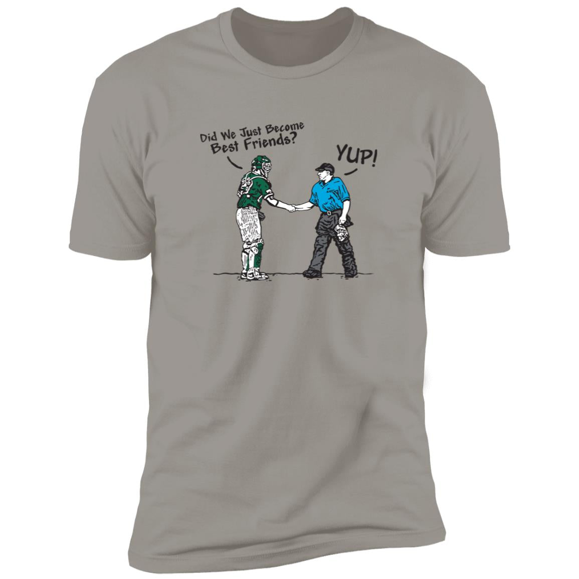The Catching Guy Best Friends Tee grey