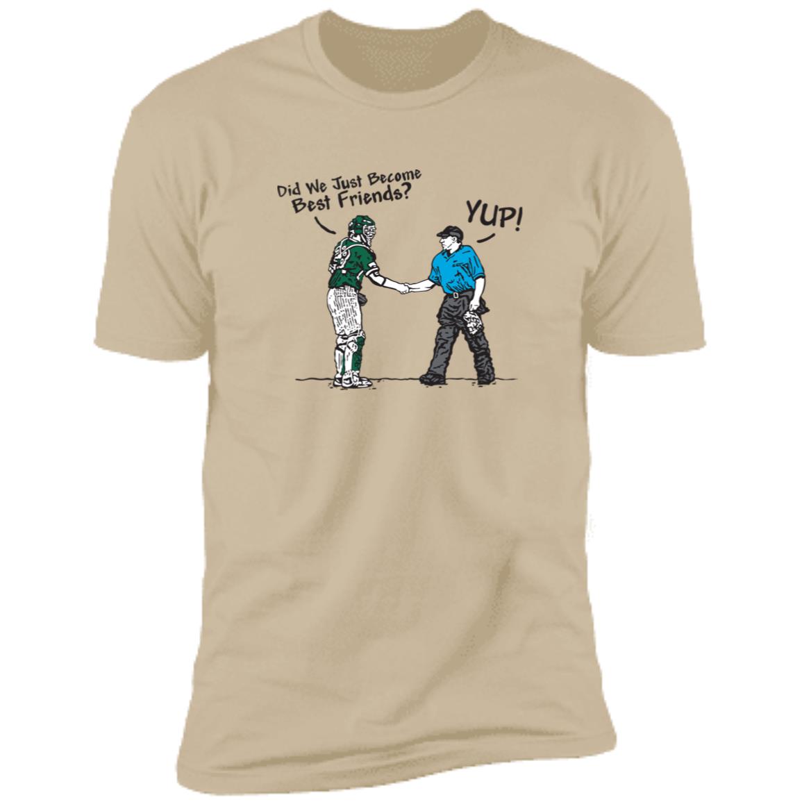 The Catching Guy Best Friends Tee tan