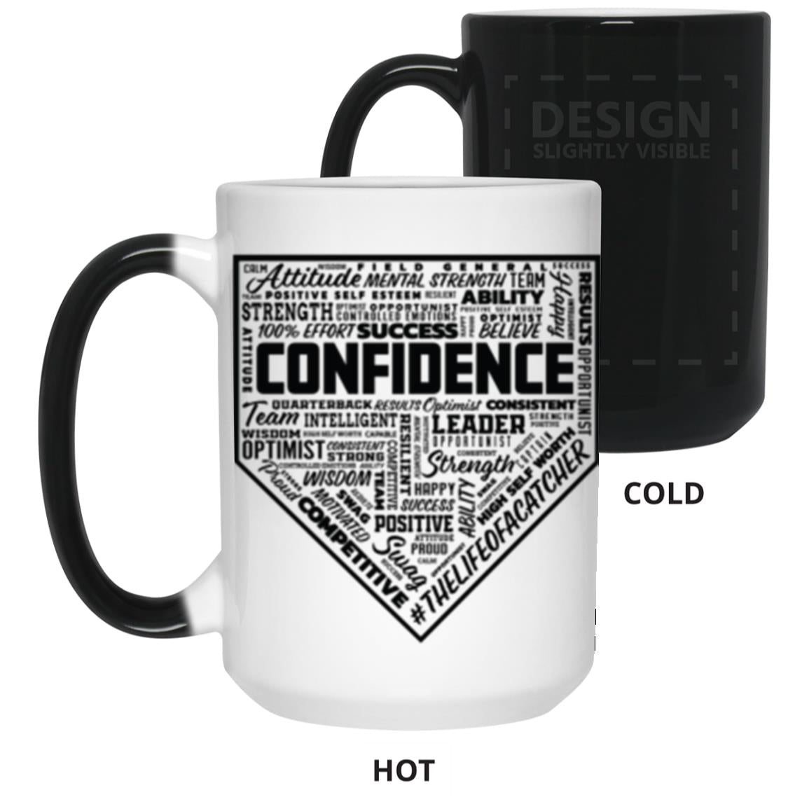 The Catching Guy Catcher Confidence 15 oz. Color Changing Mug