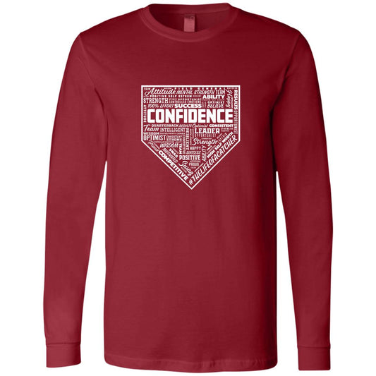 The Catching Guy Catcher Confidence Jersey Tee in red