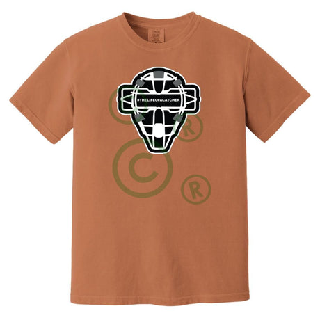 The Catching Guy Logo Mask Unisex Heavyweight T-Shirt - Yam