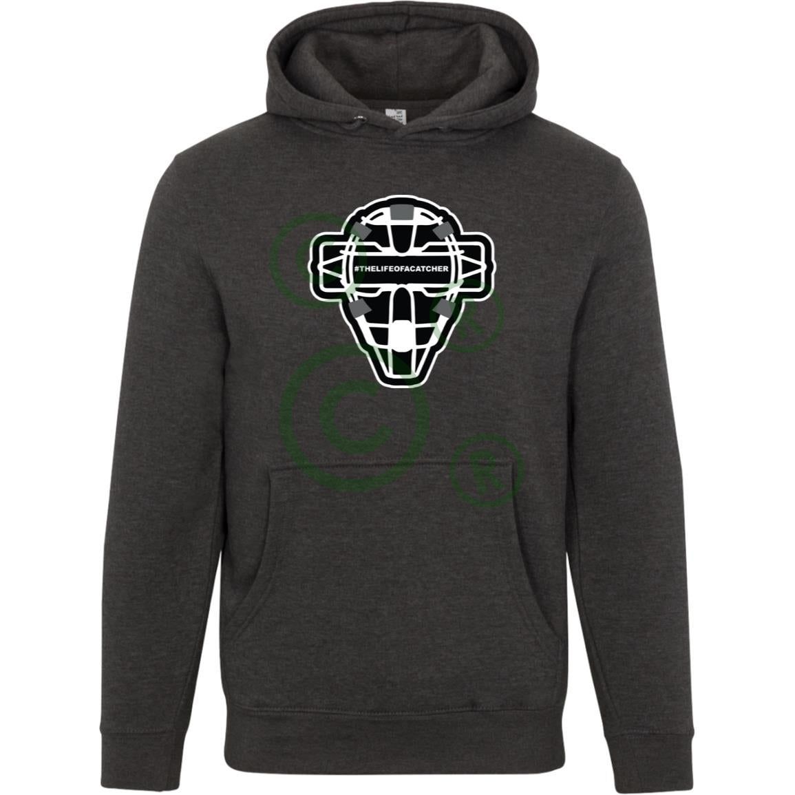 The Catching Guy Logo Mask Unisex Premium Hoodie - Charcoal