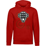 The Catching Guy Logo Mask Unisex Premium Hoodie - Red