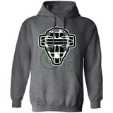 The Catching Guy Logo Mask Unisex Pullover Hoodie - Charcoal