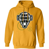 The Catching Guy Logo Mask Unisex Pullover Hoodie - Gold